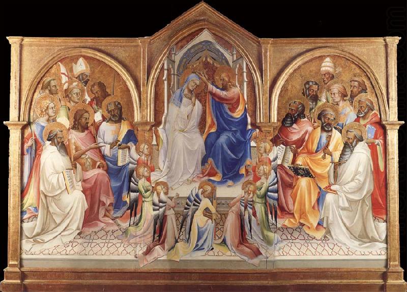 The Coronation of the Virgin, Lorenzo Monaco